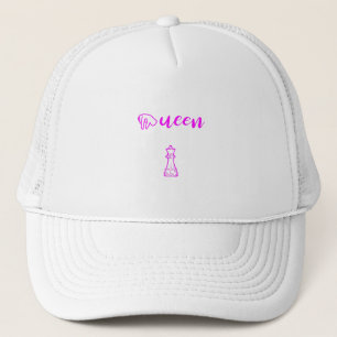 Casquette Queen - La pièce la plus puissante aux échecs