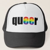 Casquette Queer Pride (Devant)