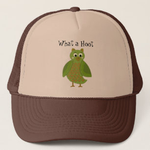Casquette Quel Hoot - Chouette verte