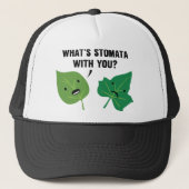 Casquette Qu'est-ce que Stomata avec toi ? (Devant)