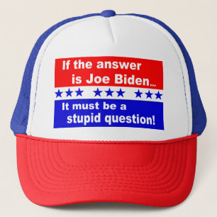 Casquette Question stupide de Joe Biden