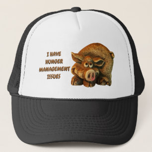 Casquette Questions de gestion de sourire mignonnes de faim