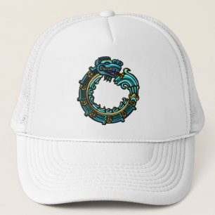 Casquette Quetzalcoatl turquoise