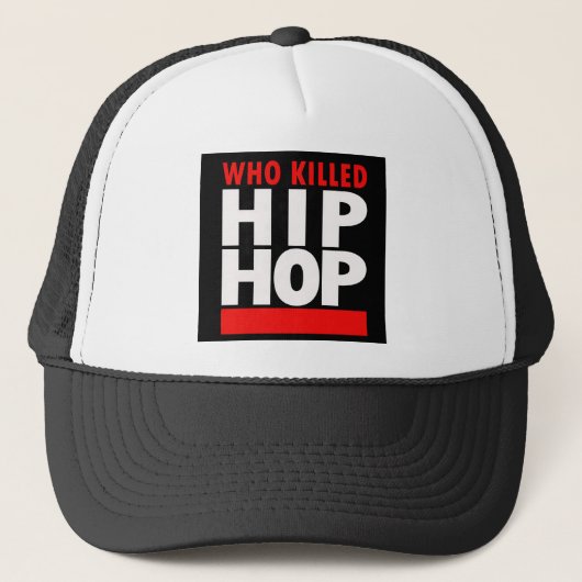Casquette Qui a tué le hip hop (Devant)