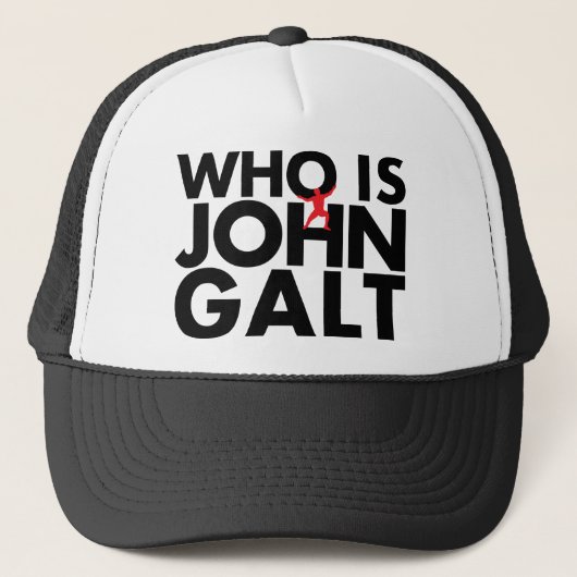 Casquette Qui est John Galt (Devant)