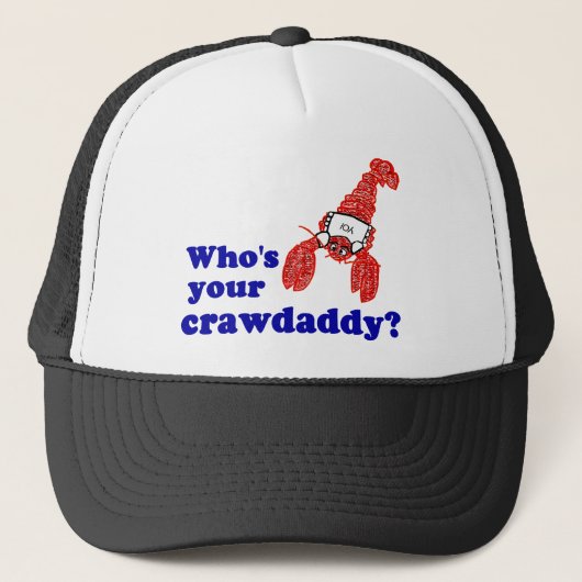 Casquette Qui est votre Crawdaddy ? (Devant)