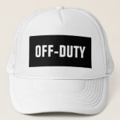 Casquette qui n'est pas de service de camionneur (Devant)