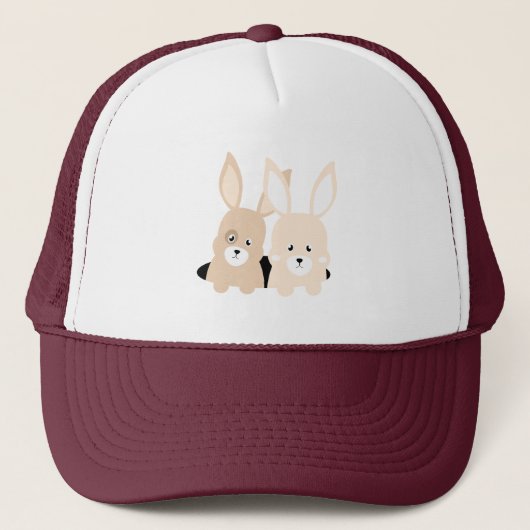 Casquette Rabbit hole clipart illustration  (Devant)