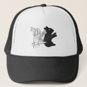 Casquette Rabbit Silhouette main (Devant)