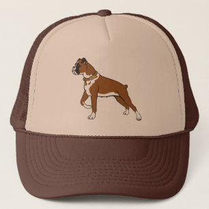 Casquette race de chien boxer