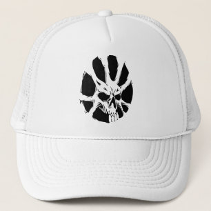 Casquette Racines de Crâne Abstraites : Art Sombre
