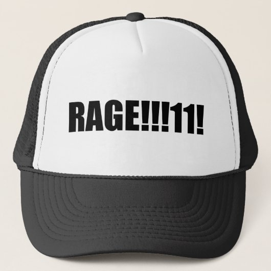 CASQUETTE RAGE ! ! ! ! ! (Devant)
