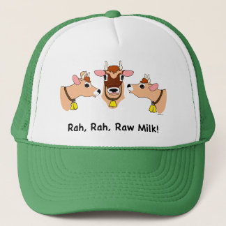 Casquette Rah, Rah, lait cru !