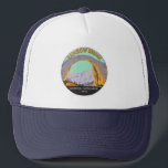 Casquette Rainbow Bridge National Monument Utah Vintage<br><div class="desc">Conception vectorielle Rainbow Bridge. Rainbow Bridge est souvent décrit comme le pont naturel le plus haut du monde.</div>