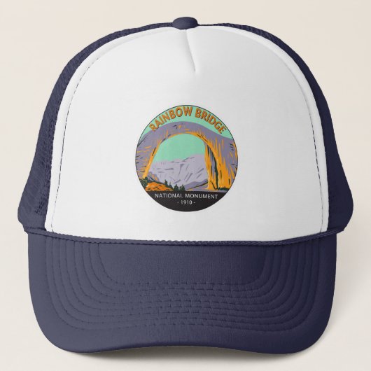 Casquette Rainbow Bridge National Monument Utah Vintage (Devant)