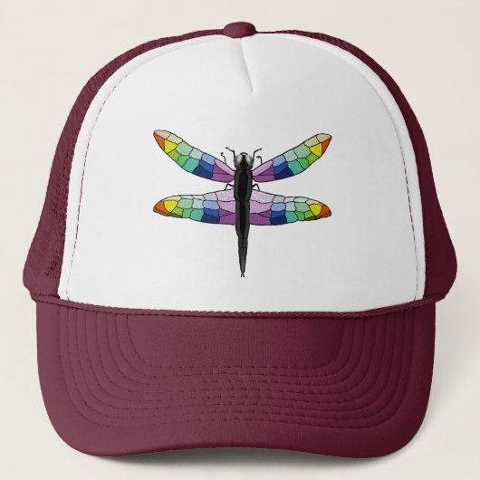 Casquette Rainbow Dragonfly (Devant)