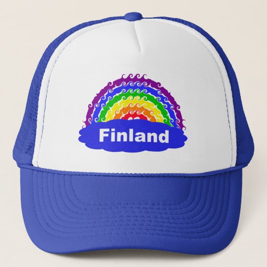Casquette Rainbow Finlande (Devant)