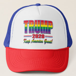 Casquette Rainbow-Flag-Trump-Keep-America-Great