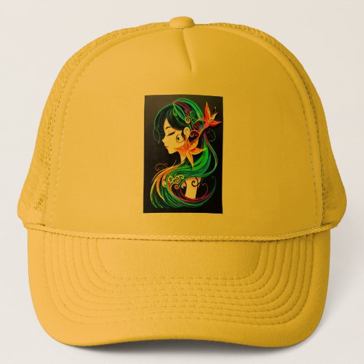 Casquette Rainbow Hair Dream (Devant)