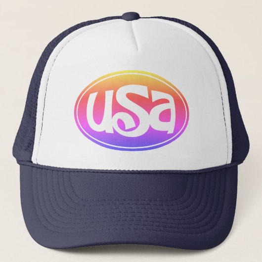 Casquette Rainbow Team "USA" (Devant)