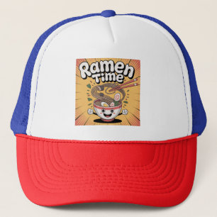 Casquette Ramen Time - Joli bol de dessin animé Ramen Bowl