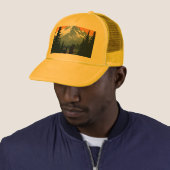 Casquette randonnée plus de souci moins (En situation)