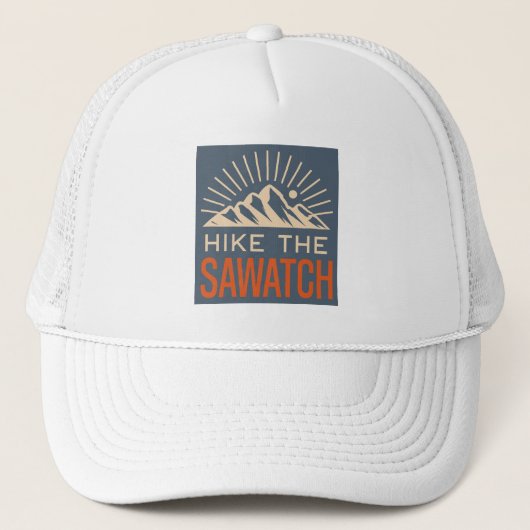 Casquette Randonnée Sawatch Range Sunburst (Devant)