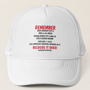 CASQUETTE RAPPELEZ-VOUS DE VOTER