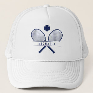 Casquette Raquettes de tennis & Nom Joueur de tennis
