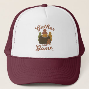 Casquette Rassemblez-vous et amusez-vous à Thanksgiving Desi