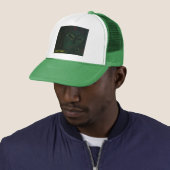 Casquette rasta vert (En situation)