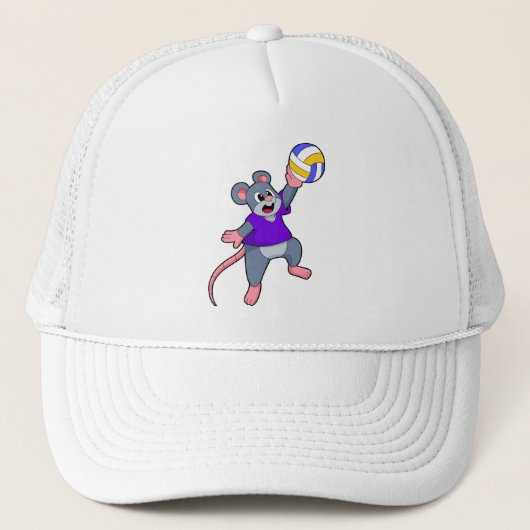Casquette Rat au Volleyball Sports (Devant)
