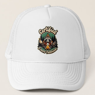 Casquette Raton laveur à carreaux Expert en S'mores – Nuit a