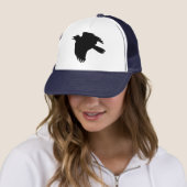 Casquette Raven fou (En situation)