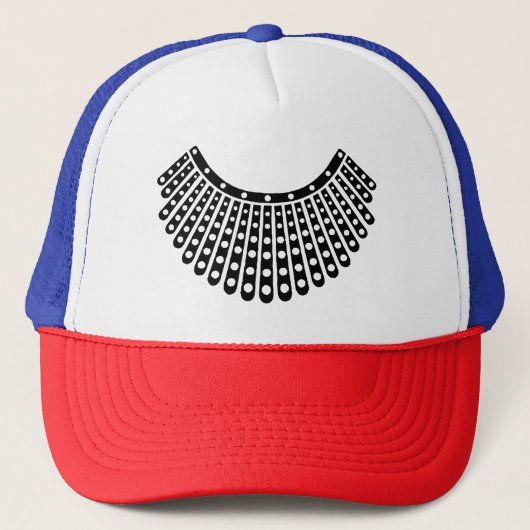 Casquette RBG Ruth Bader Ginsburg Collier dissident (Devant)