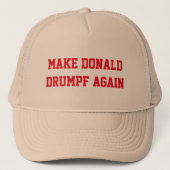 CASQUETTE RÉALISER DONALD DRUMPF (Devant)
