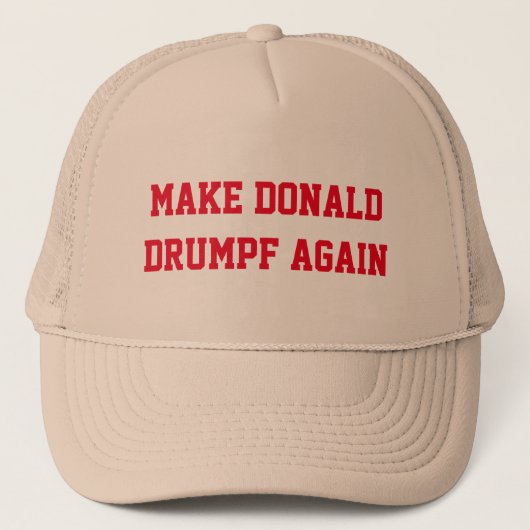 CASQUETTE RÉALISER DONALD DRUMPF (Devant)