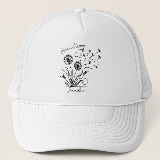 Casquette "Réandre l'amour" Personnalisable (Devant)