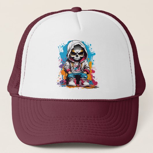 Casquette Reaper Ado : bordure urbaine (Devant)