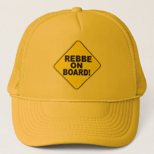 Casquette Rebbe à bord