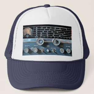 Casquette Récepteur radio vintage à ondes courtes