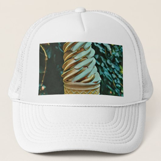 Casquette Recette de crème glacée (Devant)