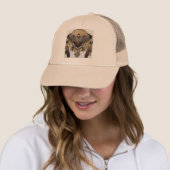Casquette Receveur rêveur de hibou (En situation)