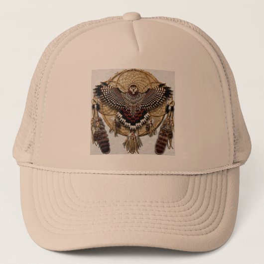 Casquette Receveur rêveur de hibou (Devant)