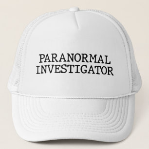 Casquette Recherche paranormale chasse aux fantômes EVP