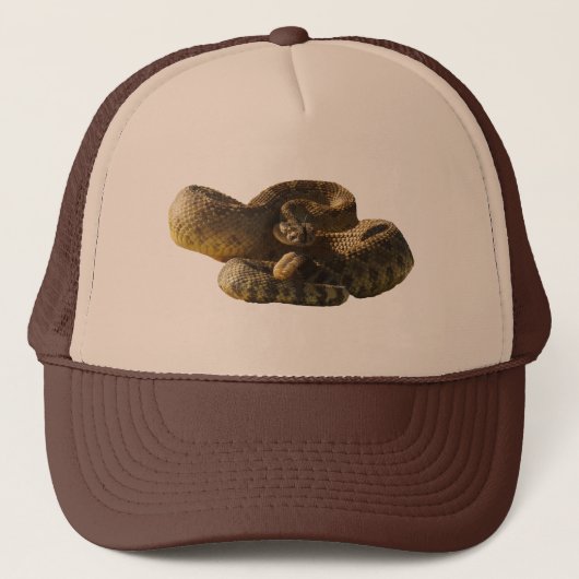 Casquette Reculez ou je mordrai Cha, crotale (Devant)