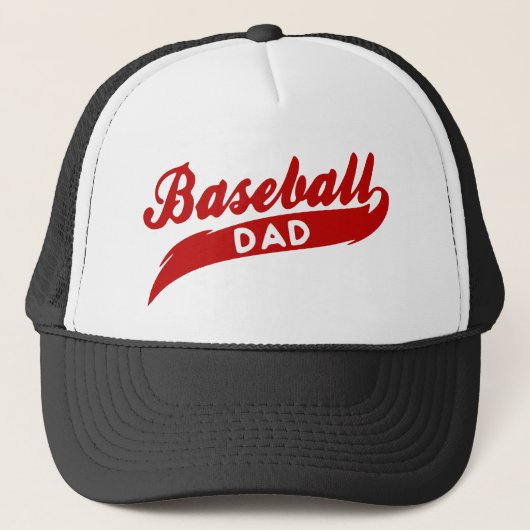 Casquette Red Baseball Papa (Devant)