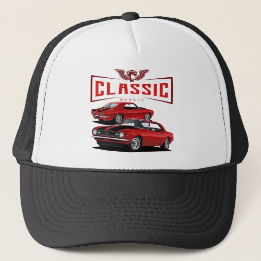 Casquette Red Classic Camaro (Devant)