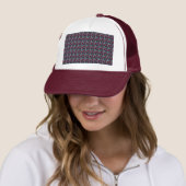 Casquette Red Daisy (En situation)