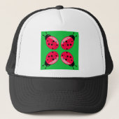 Casquette Red Ladybugs (Devant)